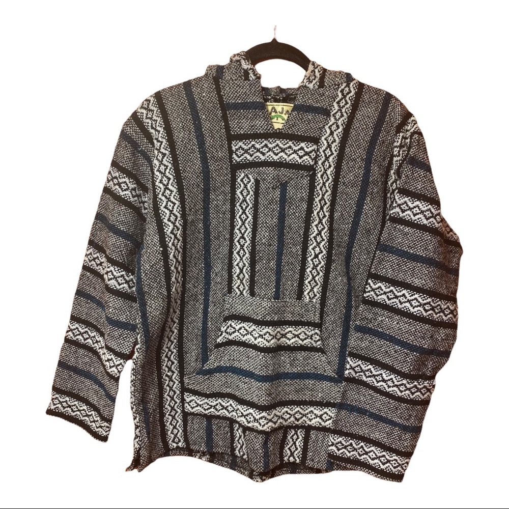 NWT Baja Joe Mexicali Poncho Hoodie
